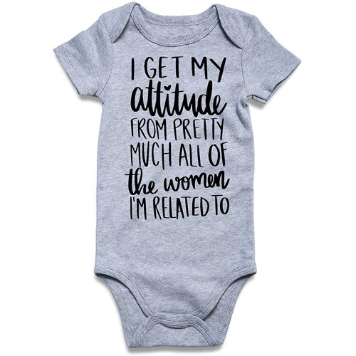 Loveternal Neutral Baby Girls Boys Cotton Romper Cute Saying Newborn Clothes 0-12 Months…