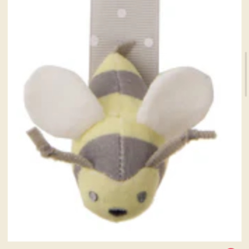 Baby Ganz | Sweet As Can Bee Pacifier Clip