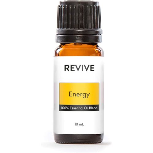 Energy Essential Oil Blend by Revive Essential Oils - 100% Pure Therapeutic Grade, for Diffuser, Humidifier, Massage, Aromatherapy, Skin & Hair Care