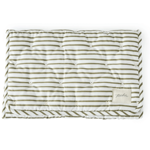 Striped On the Go Portable Changing Pad