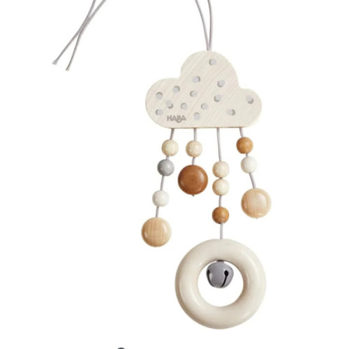 HABA Wooden Dangling Figure Dots with Bell