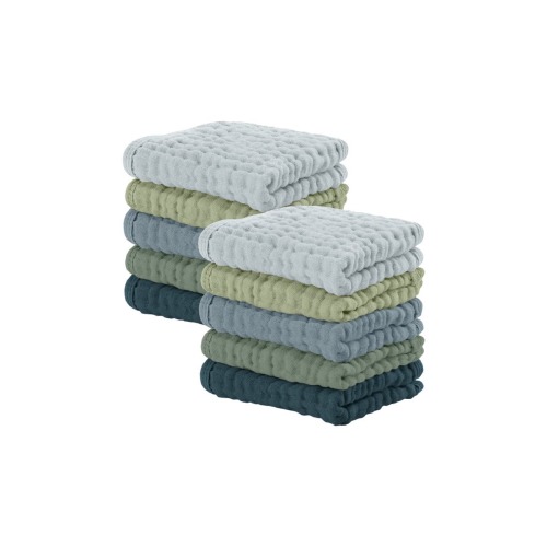 Muslin Washcloths - Pack of 10
