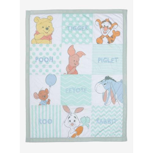 Disney Winnie the Pooh Baby Character Portraits Baby Blanket - BoxLunch Exclusive