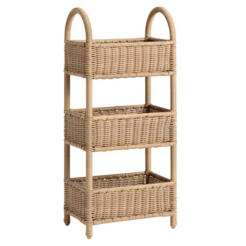 Leya All Weather Wicker Indoor Outdoor Storage Tower - World Market