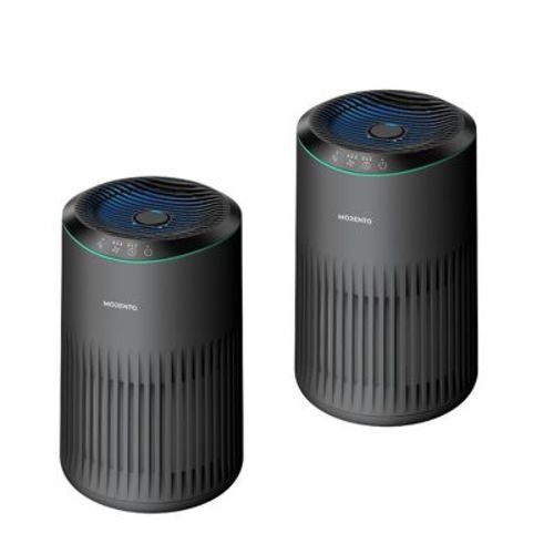 Morento Small HEPA Air Purifier with Fragrance Sponge, 22dB Sleep Mode for Bedroom, 225 sqft