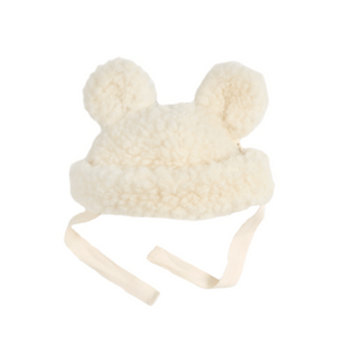 Teddy Hat | size small | color milk