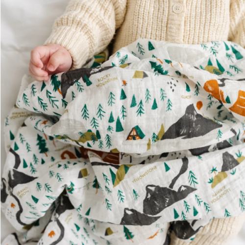 National Parks Swaddle (Mini Pattern)