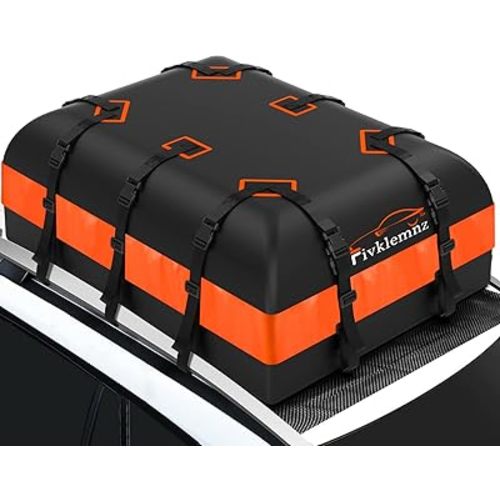 FIVKLEMNZ 21 Cubic Car Rooftop Cargo Carrier Roof Bag