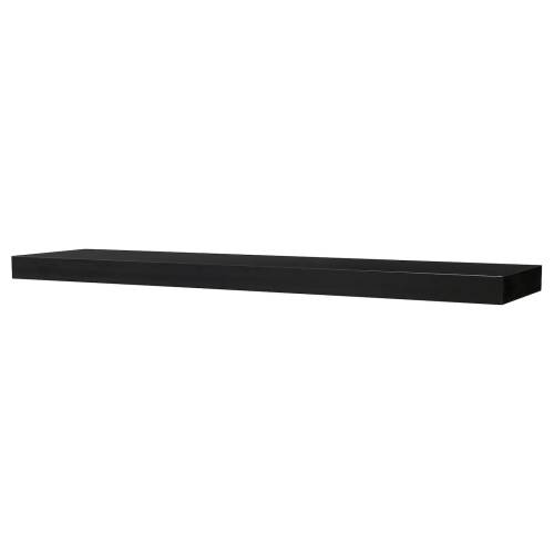 LACK Wall shelf - black-brown 74 3/4x10 1/4 "