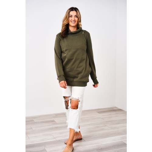 Latched Mama Buckle & Go Babywearing Pullover