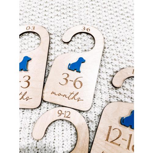 Puppy Baby Closet Dividers, clothes dividers, Puppy Nursery Theme, Clothes Size Markers, Dog  Baby Closet Organizers, Baby Shower Ideas