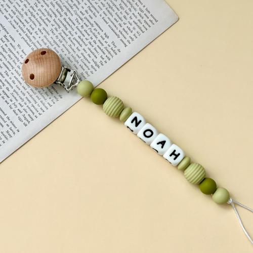 Personalized Pacifier Clip, Baby shower Gift, Custom Soother Clip, Newborn Gift, Baby Binky Clip, Custom Dummy clip, Baby Pacifier Holder