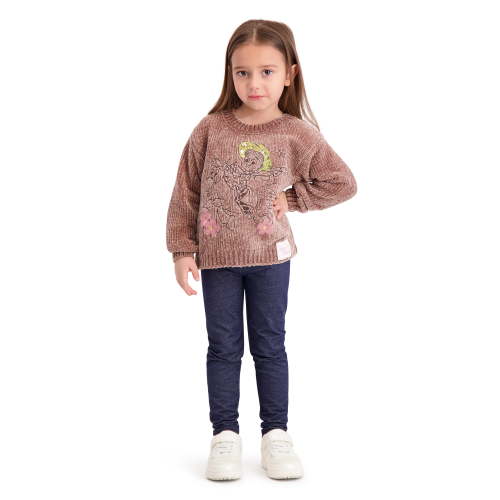 Toy Story Toddler Girls Chenille Sweater, Sizes 12 Months - 5T