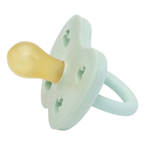 Natural Rubber Pacifier ROUND Newborn 0+ Months Single-Pack - Round 0-3 months