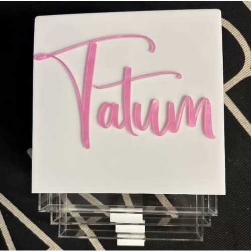 Personalized Large Acrylic Box - Just a Dream