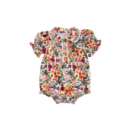 Baby Sophia Romper in Multicolor Floral