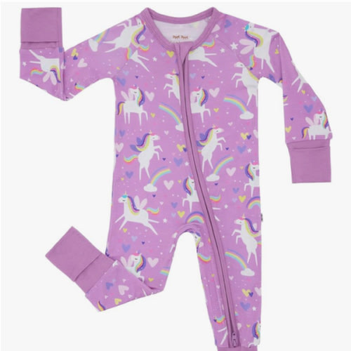 Little Sleepies Pajamas for Baby Boys & Girls, Viscose from Bamboo Baby Pajamas, Snug Baby Sleeper, Toddler PJs, 2-Way Zipper