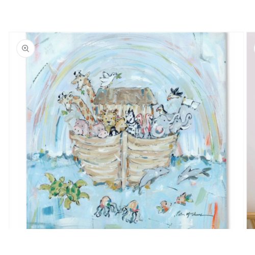 Noah's ark III on canvas