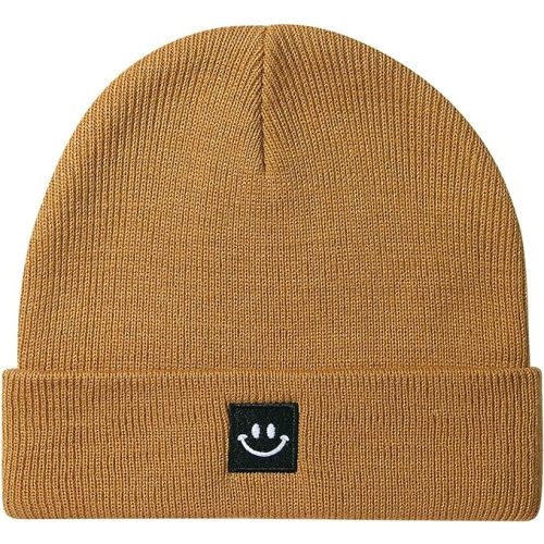 MaxNova Baby Beanie Knit Hats for Boys Girl 0-8 Years - Camel