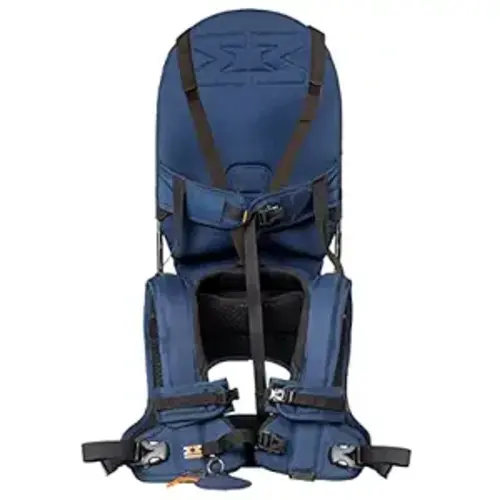 MiniMeis G4 - Lightweight Child Shoulder Carrier - Made for Kids 6 Months to 4 Years Old - Navy