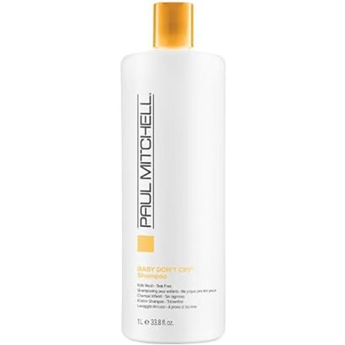 Paul Mitchell Baby Don’t Cry Shampoo, Kids Wash, Tear Free, For All Hair Types