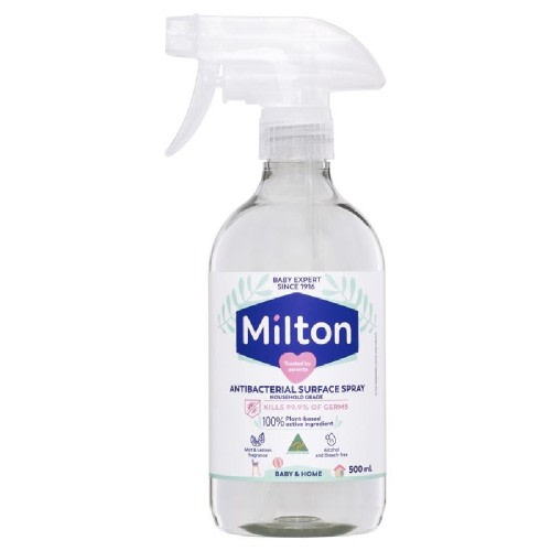 Milton Antibacterial Surface Spray 500Ml | Mid Season Sale | Baby Bunting AU