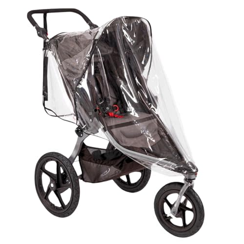 SASHA'S Rain and Wind Cover for The BOB Gear Revolution Flex 3.0 Single Jogging Stroller (Stroller NOT Included) Made in USA