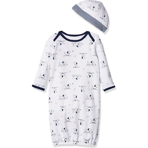 Little Me Baby Boys' Gown and Hat