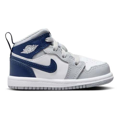 Jordan 1 Mid Wolf Grey Midnight Navy (TD)