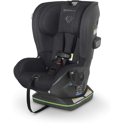 UPPAbaby Knox Convertible Car Seat/Rear Facing and Forward Facing/Intuitive Safety Features/Koroyd + CleanTech Technology/Removable Cup Holder Included/Jake (Charcoal)