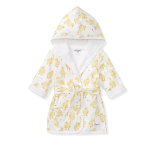 Organic Cotton Knit Terry Hooded Robe - Little Ducks