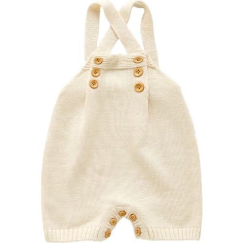 Spencer Knit Cotton Romper, 9-12 M
