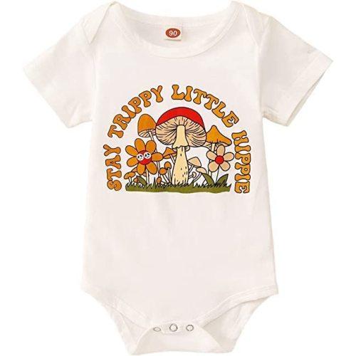 Ritatte Newborn Baby Girl Boy Onesie Infant Funny Aunties Main Squeeze Bodysuit Romper Unisex Lemon Mushroom Clothes 0-12M