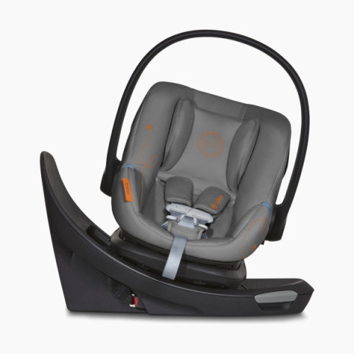 Cybex Aton G Swivel Infant Car Seat with SensorSafe - Lava Grey, 1