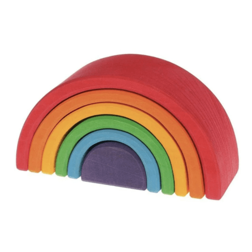 Wooden Rainbow Tunnel | Grimms Spiel & Holz