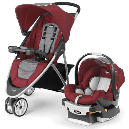 Chicco Viaro Travel System - Cranberry – Albee Baby