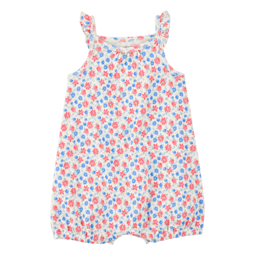 Baby Floral Cotton Romper - Carter's | Carter's