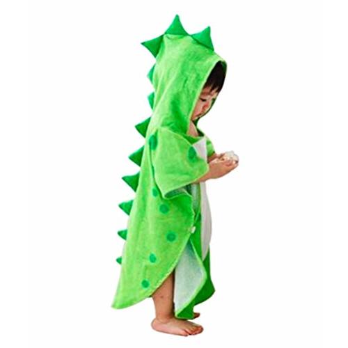 Maleroads Soft Cotton Baby Bath Towel Beach Towel Bathrobe for Kids 0-8 years