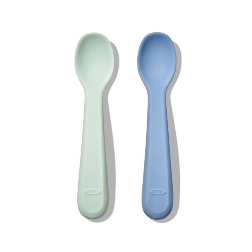 Silicone Spoon Set - 2 Pack - Opal & Dusk