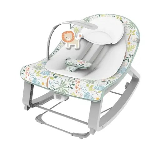 Ingenuity Keep Cozy 3-in-1 Grow with Me Vibrating Baby Bouncer Seat & Infant to Toddler Rocker, Vibrations & Toy Bar, 0-30 Months Up to 40 lbs (Madi)