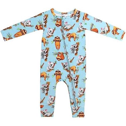 Bums & Roses Baby Romper | Soft Spandex and Viscose | Two-way Zipper for Easy Change