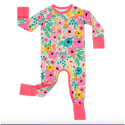 Secret Garden Crescent Zippy - Little Sleepies