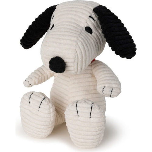 PEANUTS SNOOPY Sitting Corduroy Cream 7.5" - Bon Ton Toys Plush | Maisonette