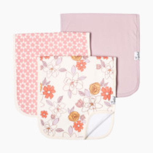 Copper Pearl Printed Burp Cloth Set - Ferra