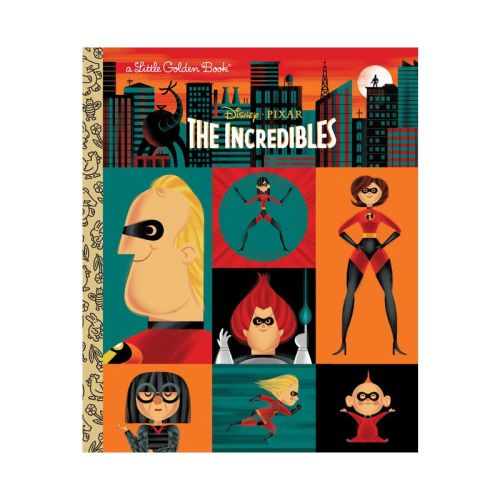 The Incredibles (disney/pixar The Incredibles) - (little Golden Book) By John Sazaklis (hardcover)