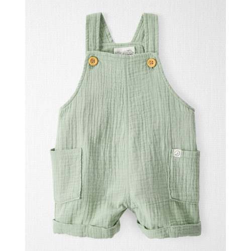Baby Organic Cotton Gauze Shortalls - Little Planet | Carter's