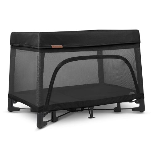 UPPAbaby Remi Playard | Deluxe 3-in-1 Portable Playard, Bedside Bassinet + Travel Crib| Mesh Bassinet, Mattress + Cover + Storage Bag Included | Jake (Charcoal), Unfolded: 40.5″ L x 26″ W x 28.5″ H
