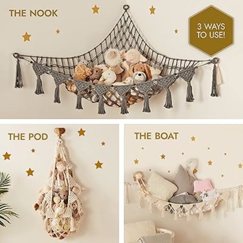 Corner Hammock for Stuffed Animals