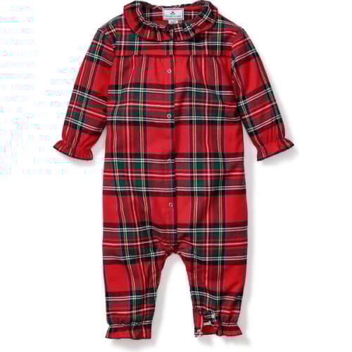 Madeline Romper, Imperial Tartan - Petite Plume | Maisonette