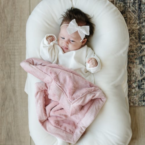 Saranoni lush mini blanket - ballet slippers